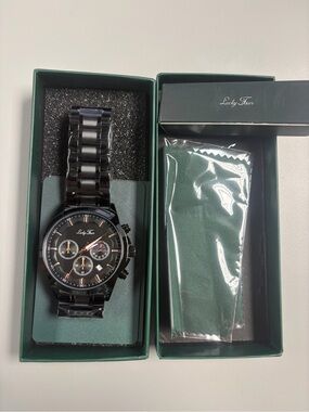 Lucky Fours Ronin Obsidian (Black) Chronograph Watch